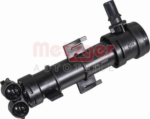 Metzger 2220765 - Розпилювач, форсунка, система очищення фар autocars.com.ua