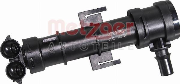 Metzger 2220766 - Розпилювач, форсунка, система очищення фар autocars.com.ua