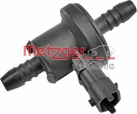 Metzger 2250295 - Клапан, фільтр активованого вугілля autocars.com.ua
