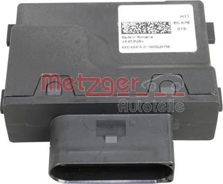 Metzger 2250375 - Керуючий прилад, паливний насос autocars.com.ua