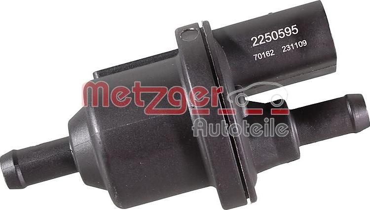 Metzger 2250595 - Клапан вентиляції, паливний бак autocars.com.ua