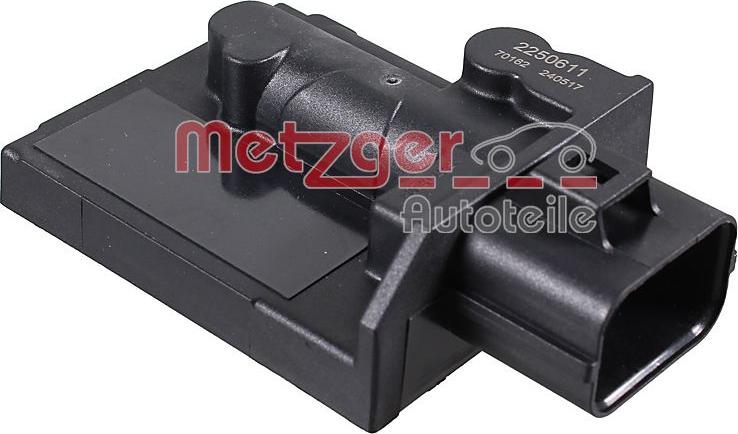 Metzger 2250611 - Керуючий прилад, паливний насос autocars.com.ua