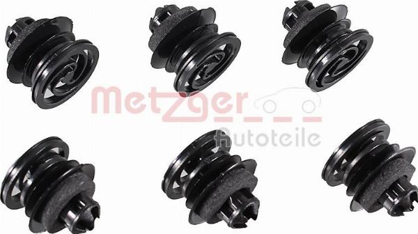 Metzger 2280085 - Комплект кліпс, внутрішнє оздоблення салону autocars.com.ua