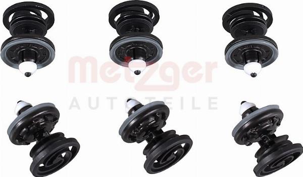 Metzger 2280086 - Комплект кліпс, внутрішнє оздоблення салону autocars.com.ua