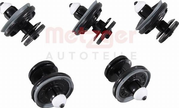 Metzger 2280087 - Комплект кліпс, внутрішнє оздоблення салону autocars.com.ua
