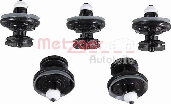 Metzger 2280091 - Комплект кліпс, внутрішнє оздоблення салону autocars.com.ua