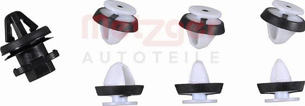 Metzger 2280095 - Комплект кліпс, внутрішнє оздоблення салону autocars.com.ua