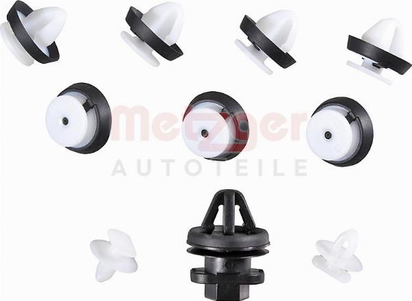 Metzger 2280096 - Комплект кліпс, внутрішнє оздоблення салону autocars.com.ua