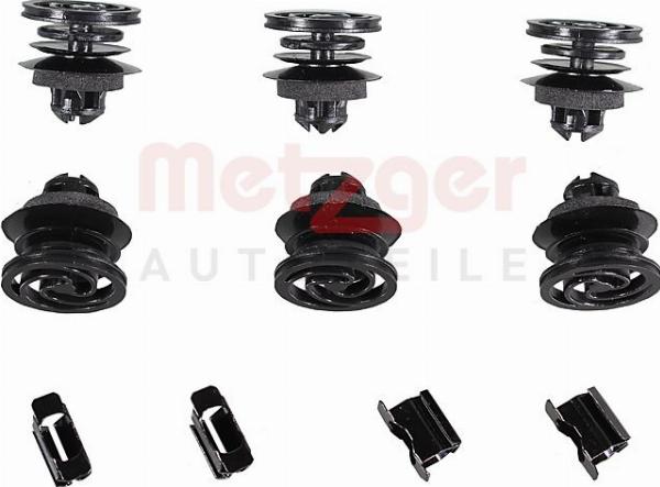 Metzger 2280101 - Комплект кліпс, внутрішнє оздоблення салону autocars.com.ua