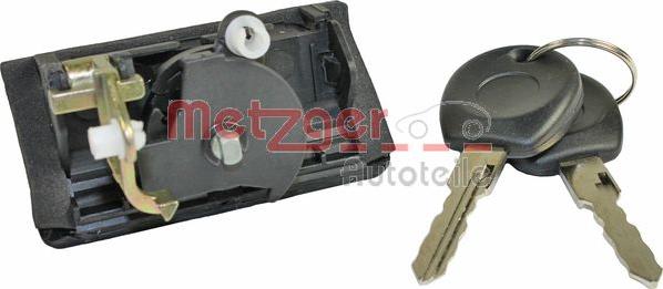 Metzger 2310524 - Замок задніх дверей autocars.com.ua
