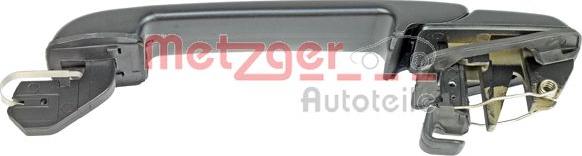 Metzger 2310530 - Ручка двері autocars.com.ua