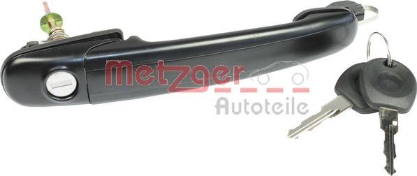 Metzger 2310531 - Ручка двері autocars.com.ua