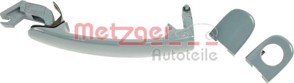 Metzger 2310542 - Ручка двері autocars.com.ua