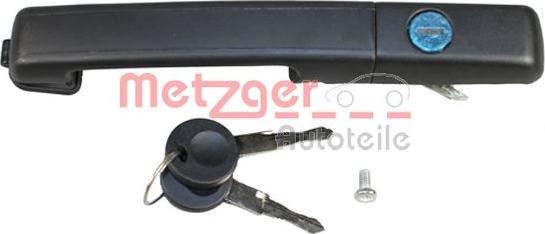 Metzger 2310593 - Ручка двері autocars.com.ua