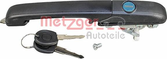 Metzger 2310595 - Ручка двері autocars.com.ua