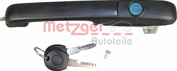 Metzger 2310596 - Ручка двері autocars.com.ua