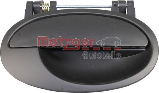 Metzger 2310606 - Ручка двері autocars.com.ua