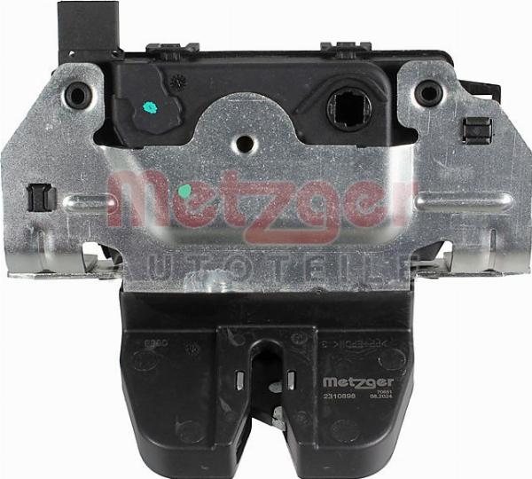 Metzger 2310898 - Замок задніх дверей autocars.com.ua