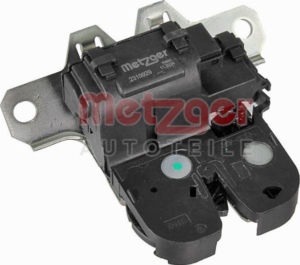 Metzger 2310929 - Замок задніх дверей autocars.com.ua