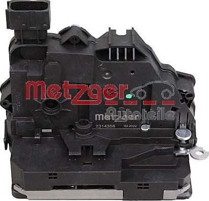 Metzger 2314358 - Замок двери avtokuzovplus.com.ua