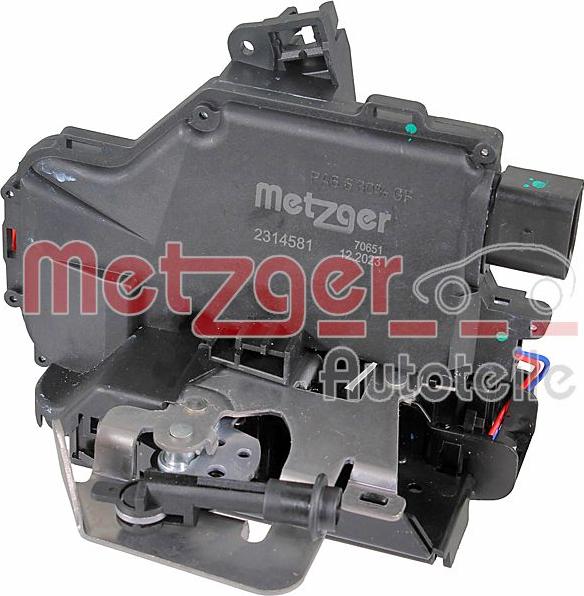 Metzger 2314581 - Замок двери avtokuzovplus.com.ua