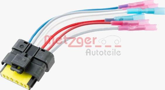 Metzger 2324017 - Комплект для ремонта кабеля, датчик дроссельной заслонки avtokuzovplus.com.ua
