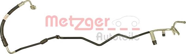 Metzger 2360002 - Трубопровід високого / низького тиску, кондиціонер autocars.com.ua