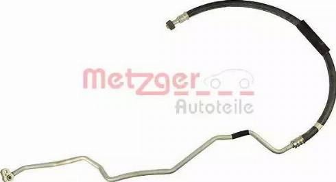 Metzger 2360015 - Трубопровід високого / низького тиску, кондиціонер autocars.com.ua
