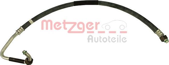 Metzger 2360022 - Трубопровід високого / низького тиску, кондиціонер autocars.com.ua