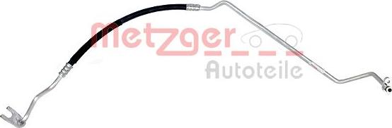 Metzger 2360027 - Трубопровід високого тиску, кондиціонер autocars.com.ua