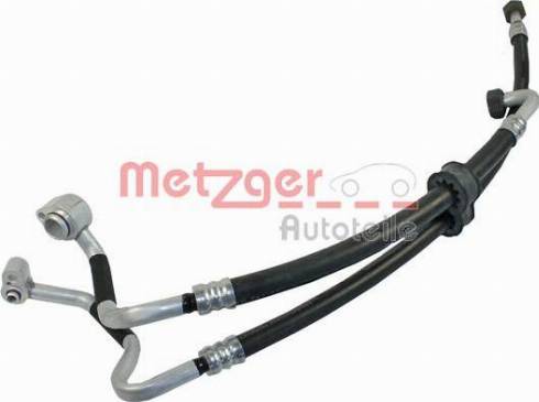 Metzger 2360068 - Трубопровід високого / низького тиску, кондиціонер autocars.com.ua