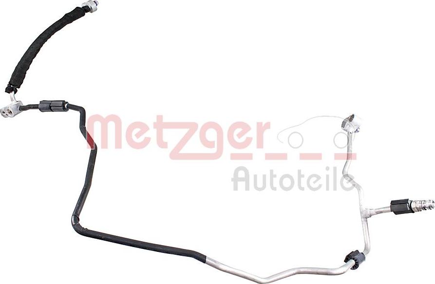 Metzger 2360136 - Трубопровід високого тиску, кондиціонер autocars.com.ua