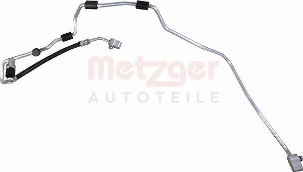 Metzger 2360169 - Трубопровід низького тиску, кондиціонер autocars.com.ua