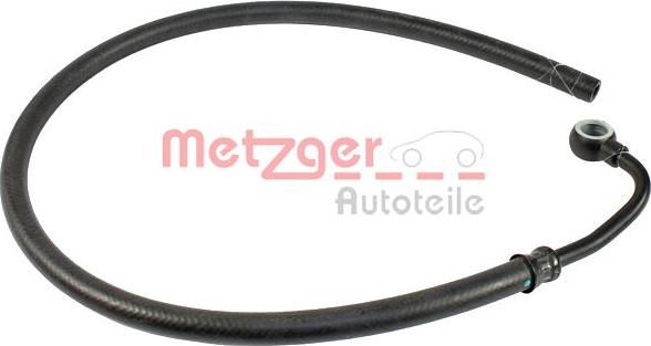 Metzger 2361002 - Гідравлічний шланг, рульове управління autocars.com.ua