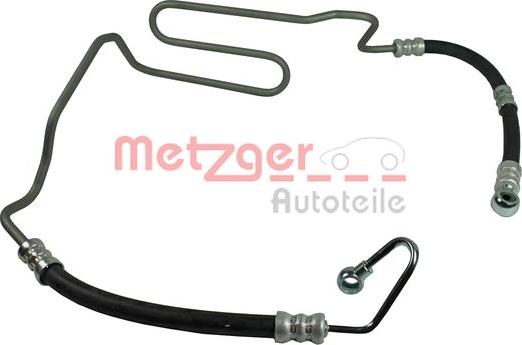 Metzger 2361009 - Гидравлический шланг, рулевое управление autodnr.net