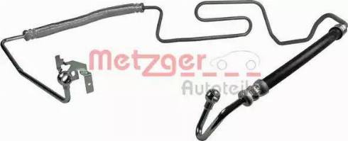 Metzger 2361020 - Гидравлический шланг, рулевое управление autodnr.net