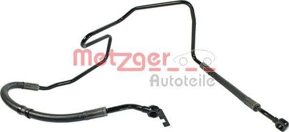 Metzger 2361038 - Гідравлічний шланг, рульове управління autocars.com.ua