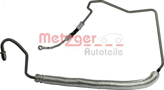 Metzger 2361067 - Гідравлічний шланг, рульове управління autocars.com.ua