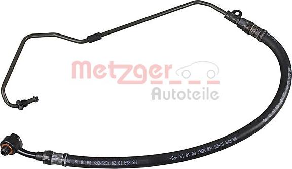 Metzger 2361102 - Гидравлический шланг, рулевое управление avtokuzovplus.com.ua
