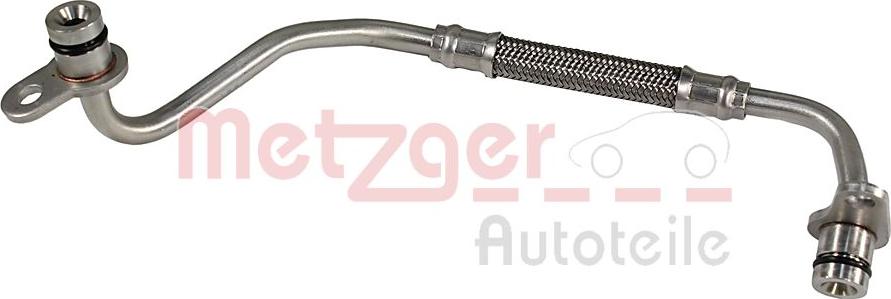 Metzger 2361127 - Маслопровод, компресор autocars.com.ua