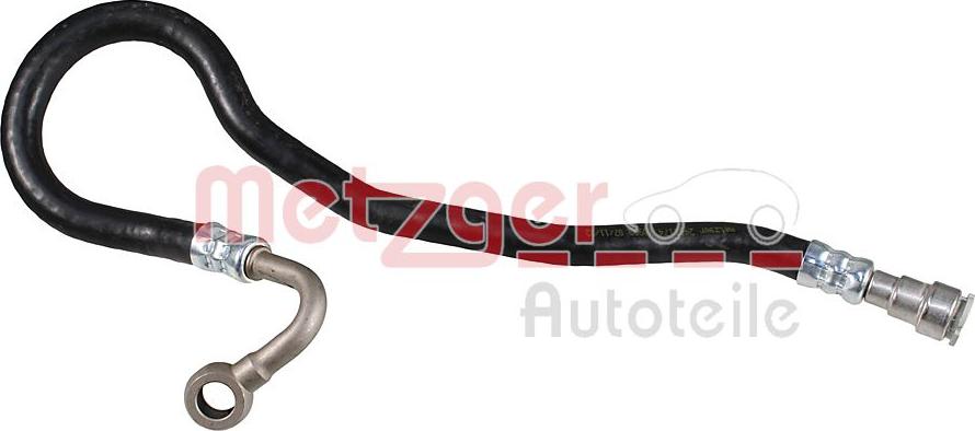 Metzger 2361174 - Гідравлічний шланг, рульове управління autocars.com.ua