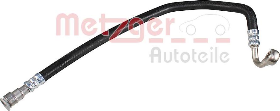 Metzger 2361176 - Гідравлічний шланг, рульове управління autocars.com.ua