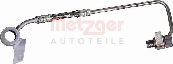 Metzger 2361236 - Маслопровод, компресор autocars.com.ua