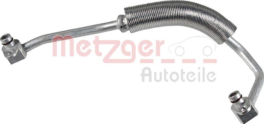 Metzger 2361992 - Маслопровод, компресор autocars.com.ua