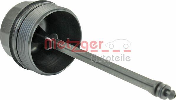 Metzger 2370010 - Крышка, корпус масляного фильтра avtokuzovplus.com.ua