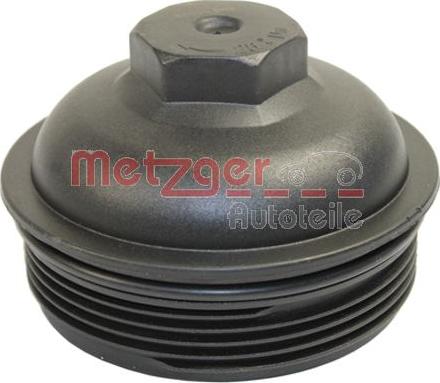 Metzger 2370012 - Кришка, корпус масляного фільтра autocars.com.ua