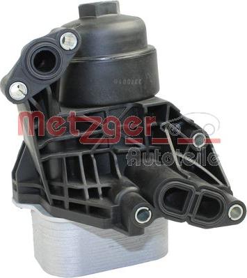 Metzger 2370016 - Корпус, масляний фільтр autocars.com.ua