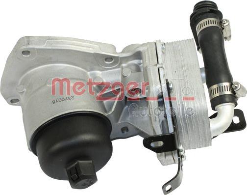 Metzger 2370018 - Корпус, масляний фільтр autocars.com.ua