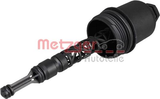 Metzger 2370030 - Кришка, корпус масляного фільтра autocars.com.ua