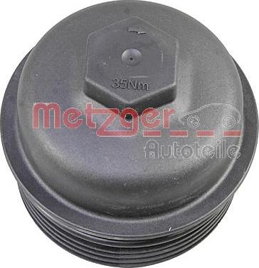 Metzger 2370036 - Крышка, корпус масляного фильтра avtokuzovplus.com.ua